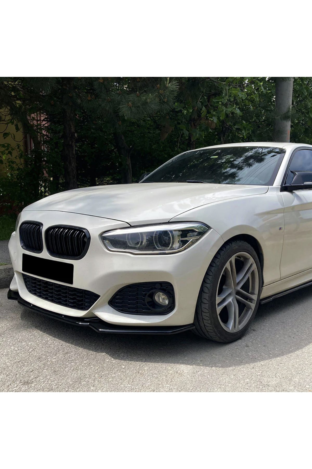 Bmw 1 Serisi F20 2015-2019 M Paket Body Kit Seti Ön Lip Marşpiyel Difüzör Spoiler Flap
