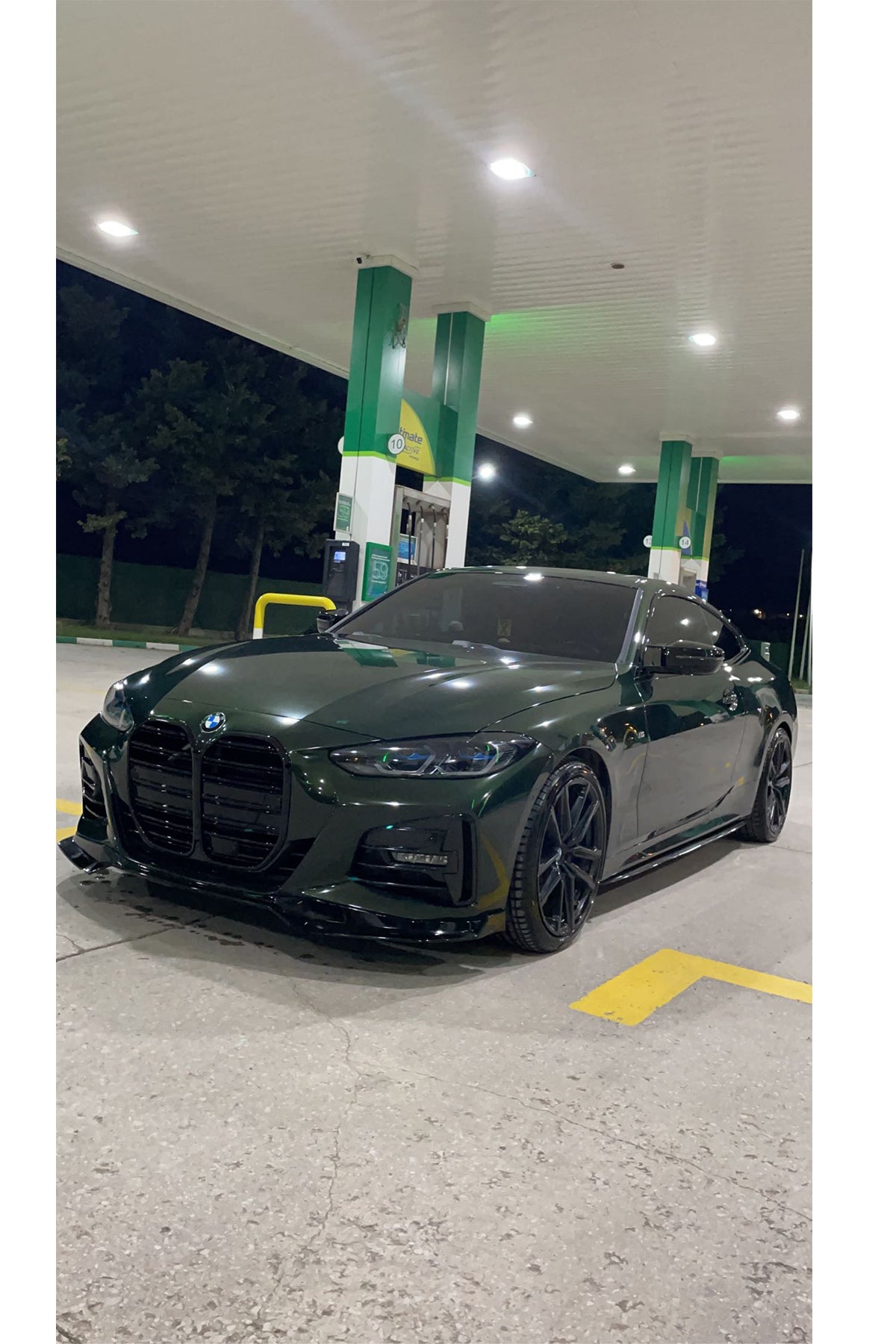 Bmw 4 Serisi G22 Yan Marşpiyel Gövde Eki Seti (Sağ-Sol) Parlak Si̇yah (Pi̇ano Black)