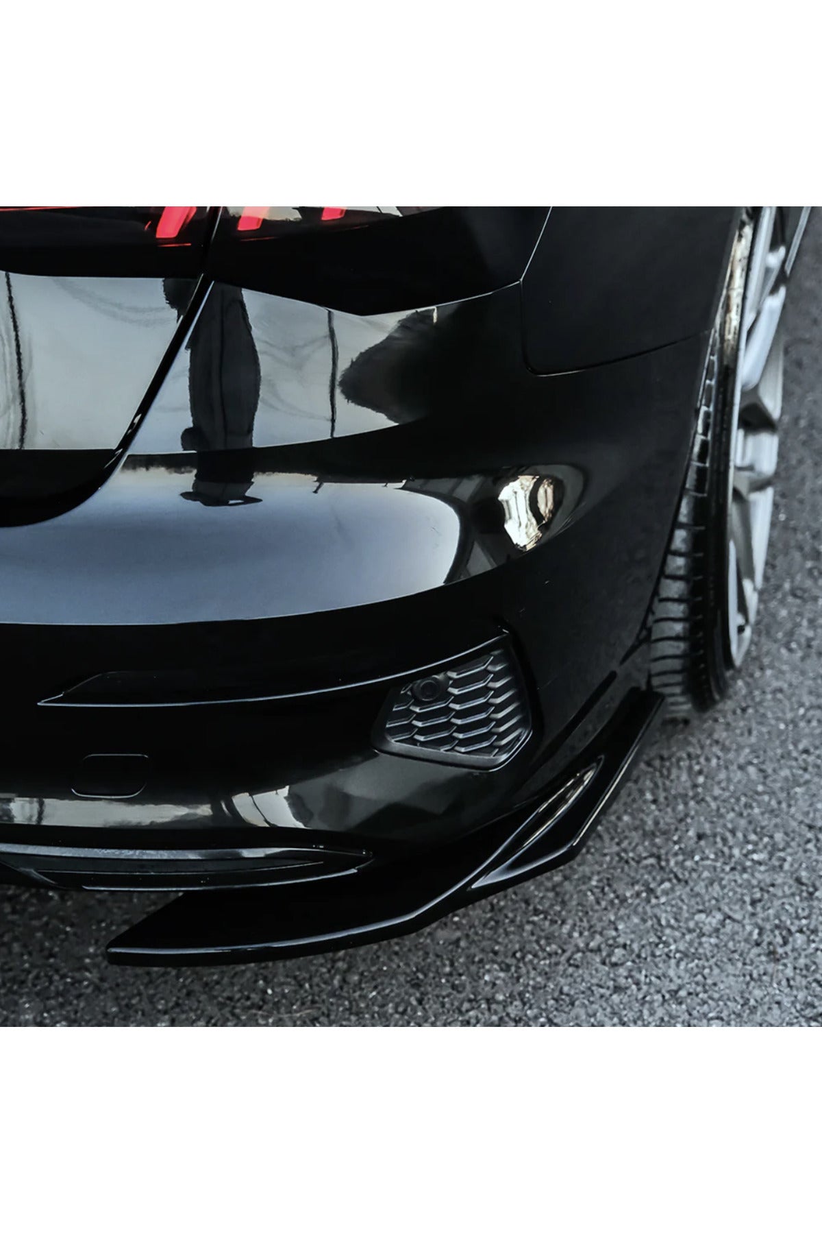 Audi A3 8Y Advanced 2020-2024 Sedan / Sportback Arka Flap Seti | Sportif Tampon Eki