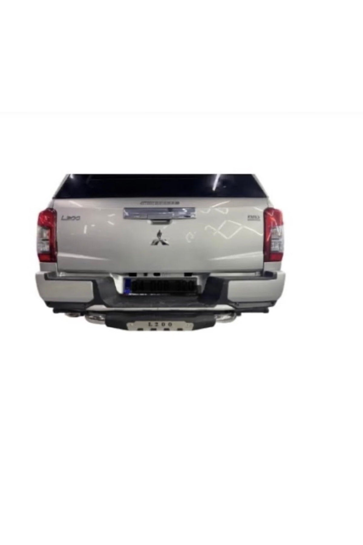 2007-2022 Mitsubishi L200 Arka Tampon Koruma Demiri Krom