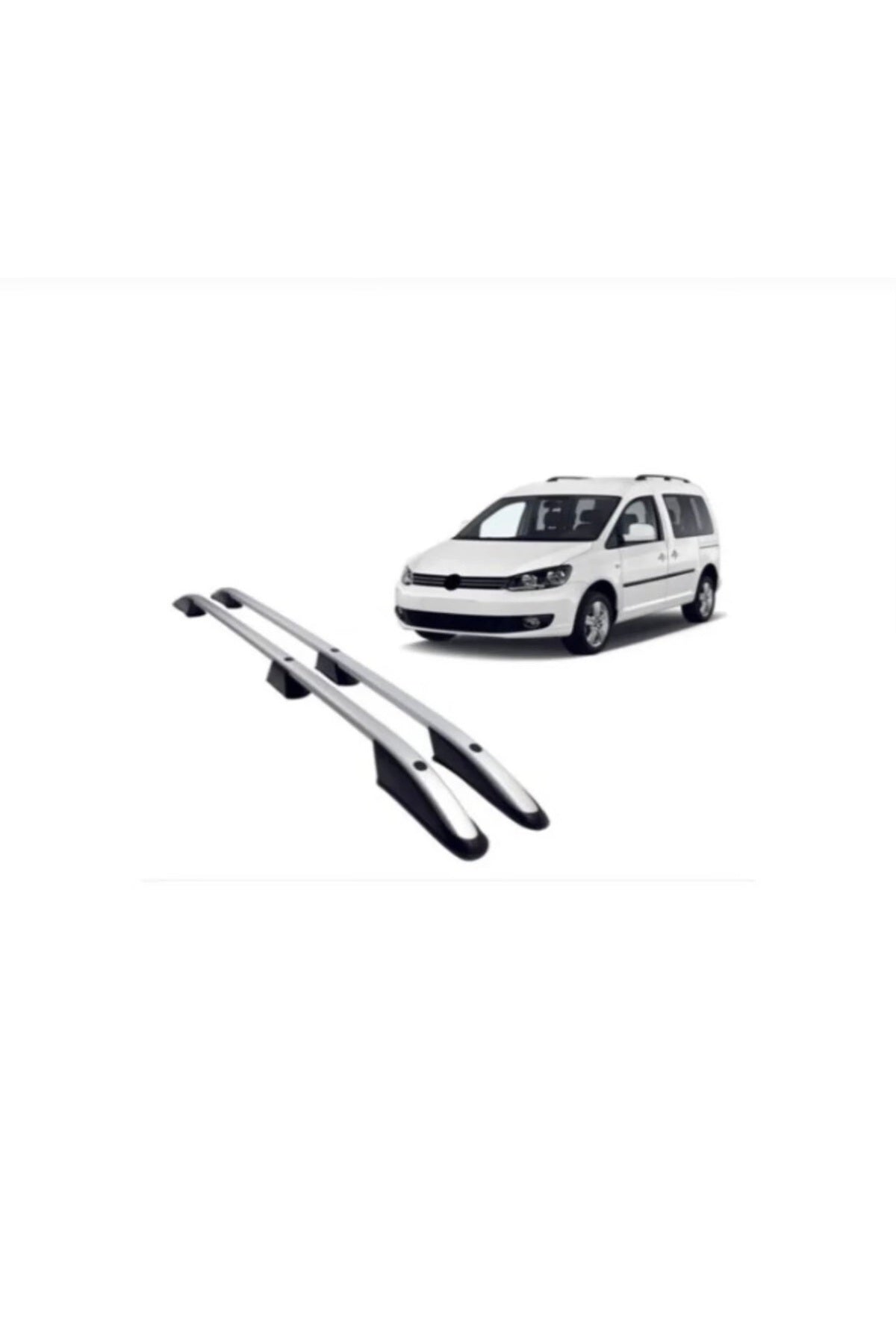 2010-2020 Volkswagen Caddy 2 Port Bagaj Tavan Çıtası Gri