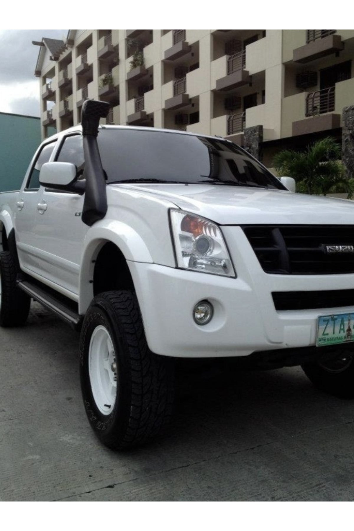 Isuzu D-Max 2006-2012 İthal Şnorkel | Aktif Hava Girişli Off Road Snorkel Seti