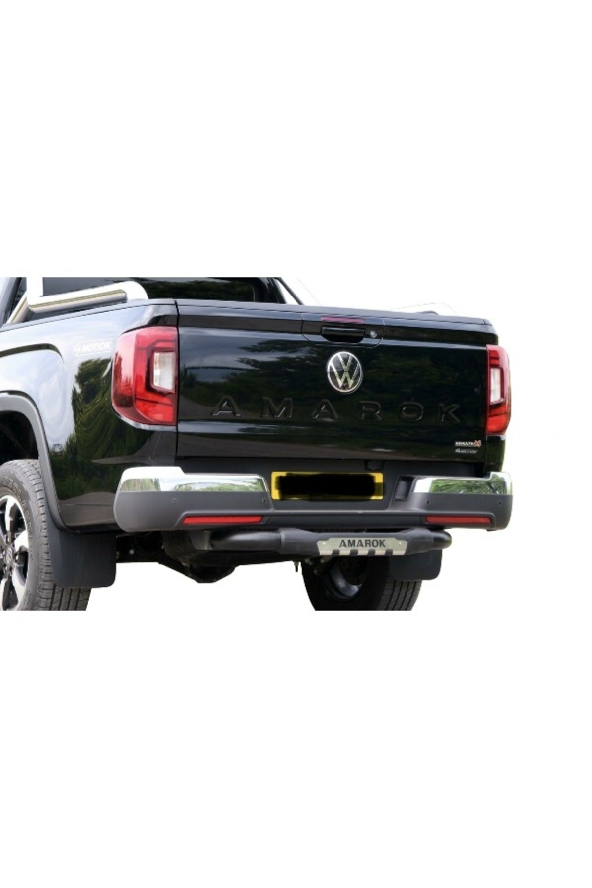 2022+Üzeri̇ Uyumlu Volkswagen Amarok Arka Demi̇r Koruma Si̇yah Amarok Yazili