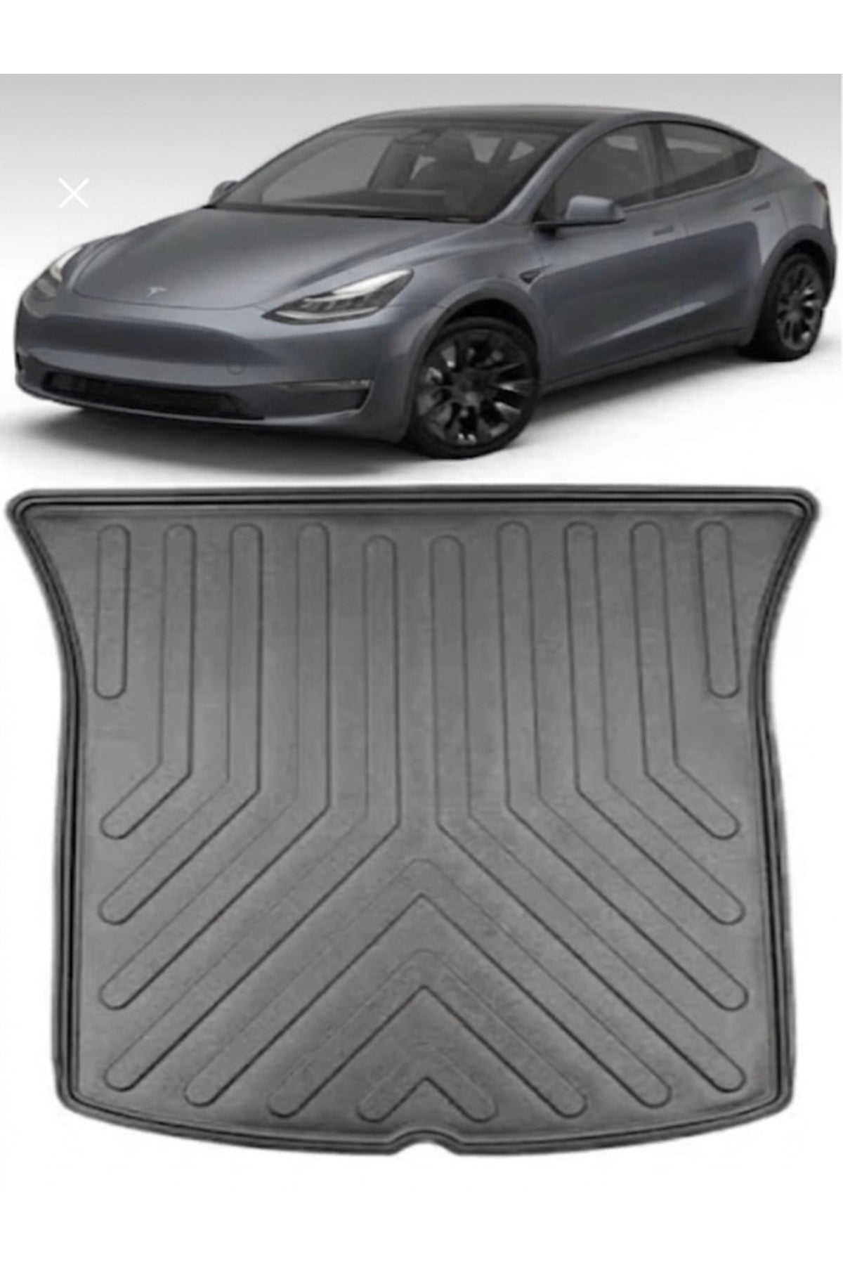 2020 VE ÜZERİ TESLA Y UYUMLU BAGAJ HAVUZLU PASPAS 3D