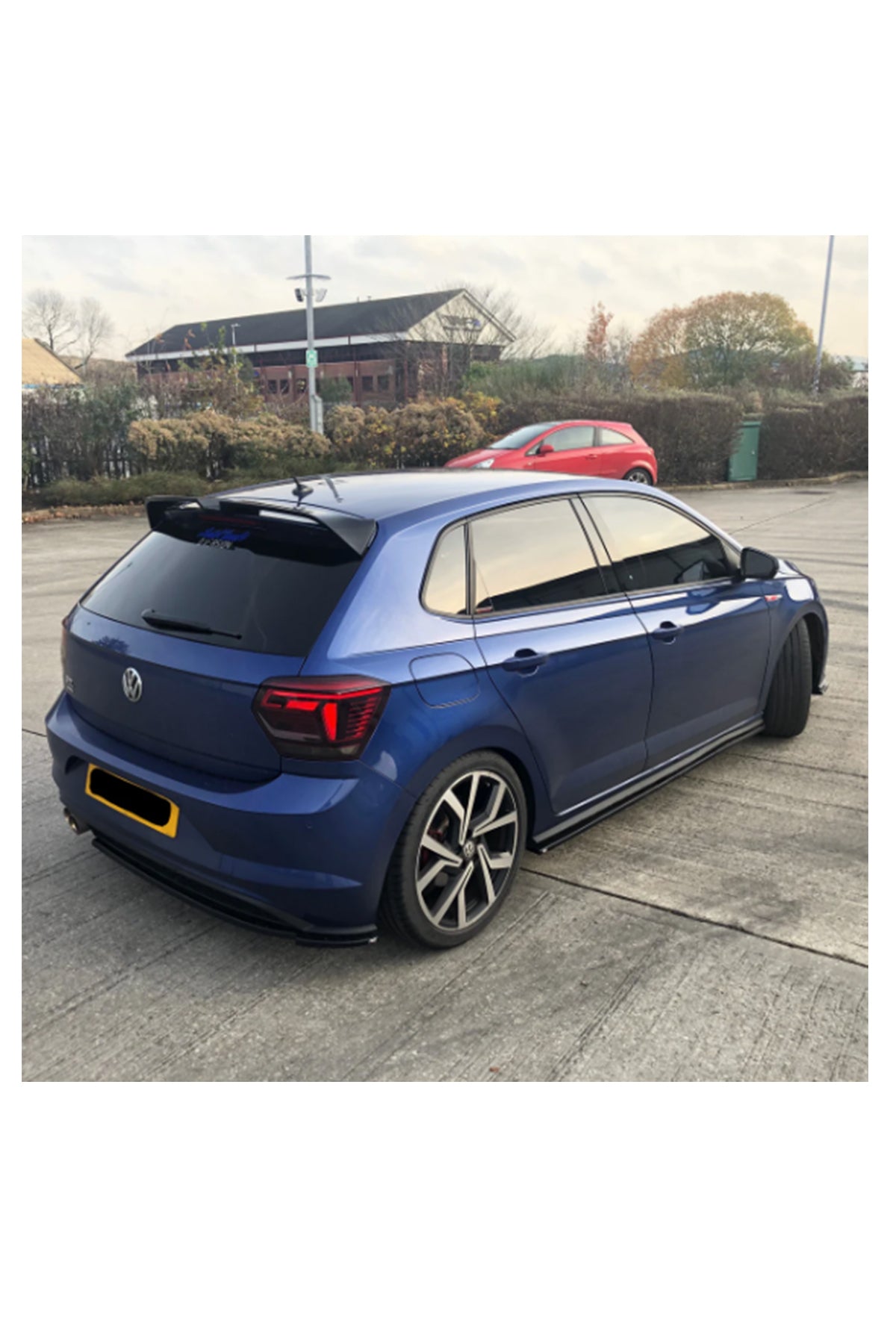 Volkswagen Polo Oettinger Spoiler 2018+ Uyumlu | Parlak Siyah | Abs Bagaj Spoileri