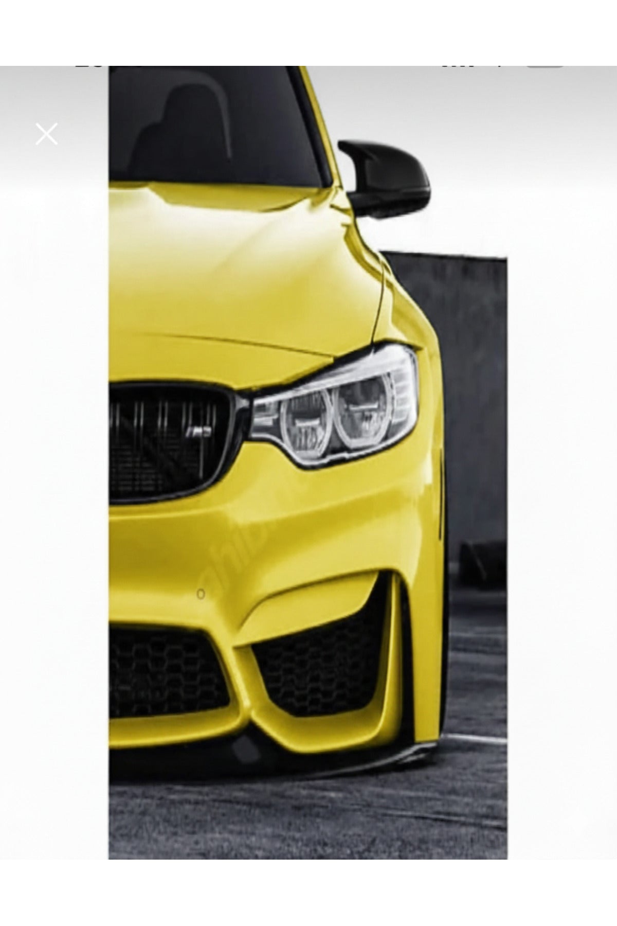 2014-2020 Bmw 4 Seri̇si̇ F32 Yarasa Batman Ayna Kapaği Parlak Si̇yah