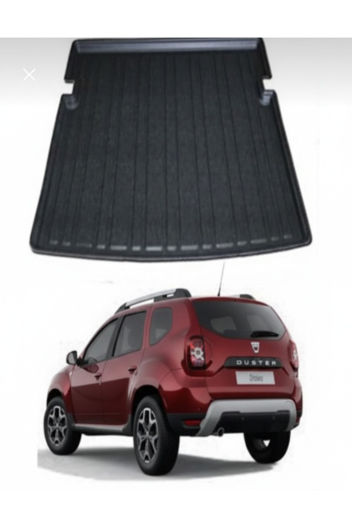 2018-2024 Daci̇a Duster 4X4 Uyumlu Bagaj Havuzu 3D