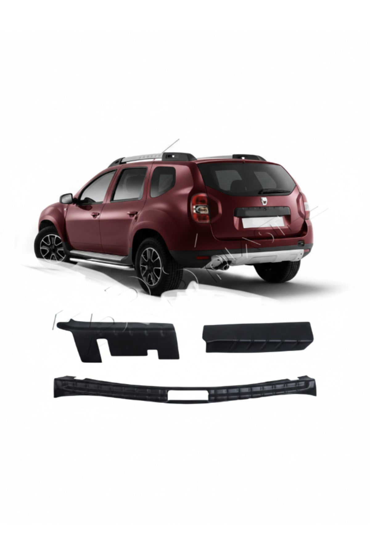 2010-2017 Daci̇a Duster Bagaj İçi̇ Koruma 3 Parça
