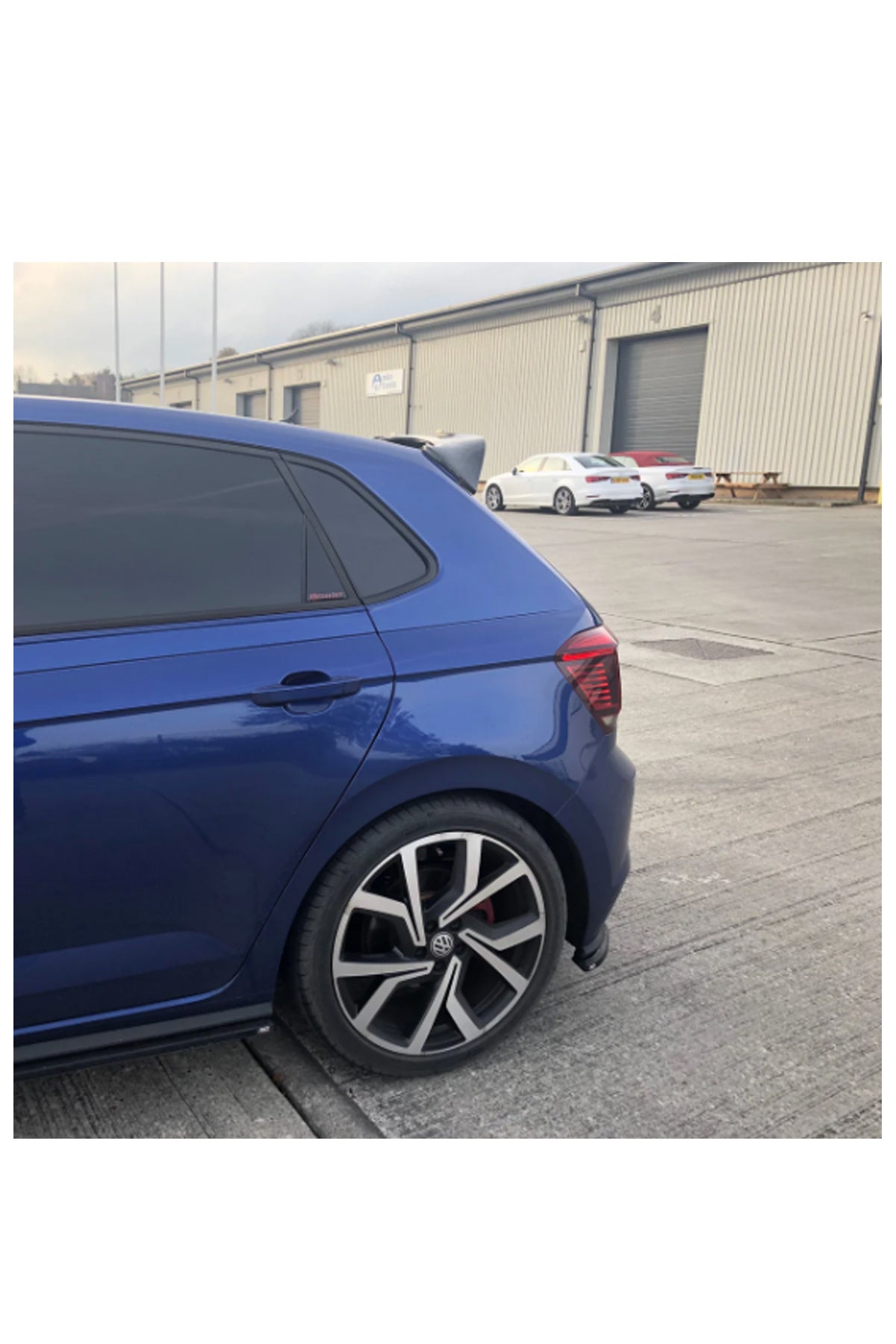 Volkswagen Polo Oettinger Spoiler 2018+ Uyumlu | Parlak Siyah | Abs Bagaj Spoileri