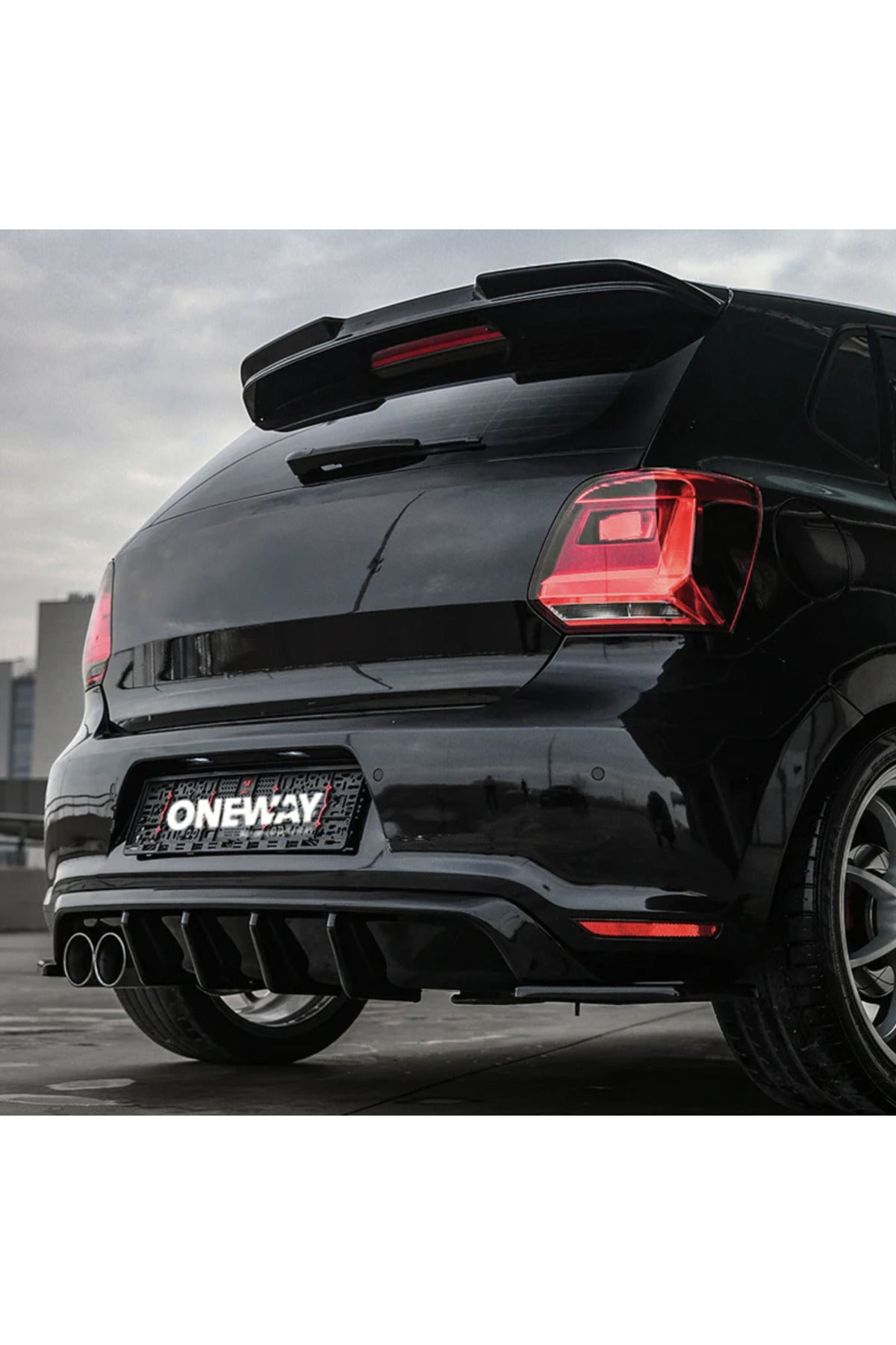 Volkswagen Polo GTI 2009-2014 Arka Flap Seti | Sportif Tampon Eki & Agresif Görünüm