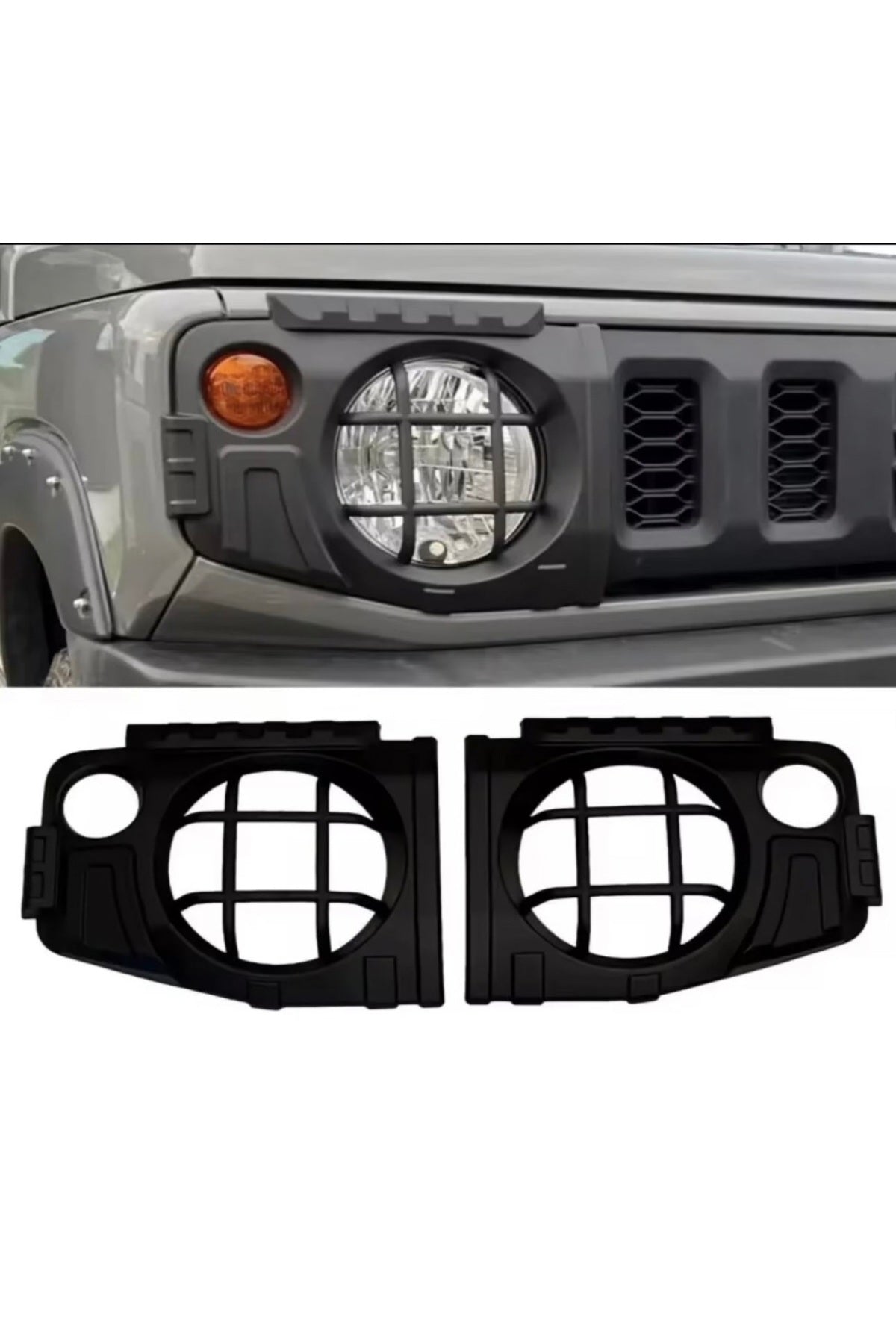 2019+ Suzuki Jimny Far Koruma Kaplama Çerçevesi İthal Ürün