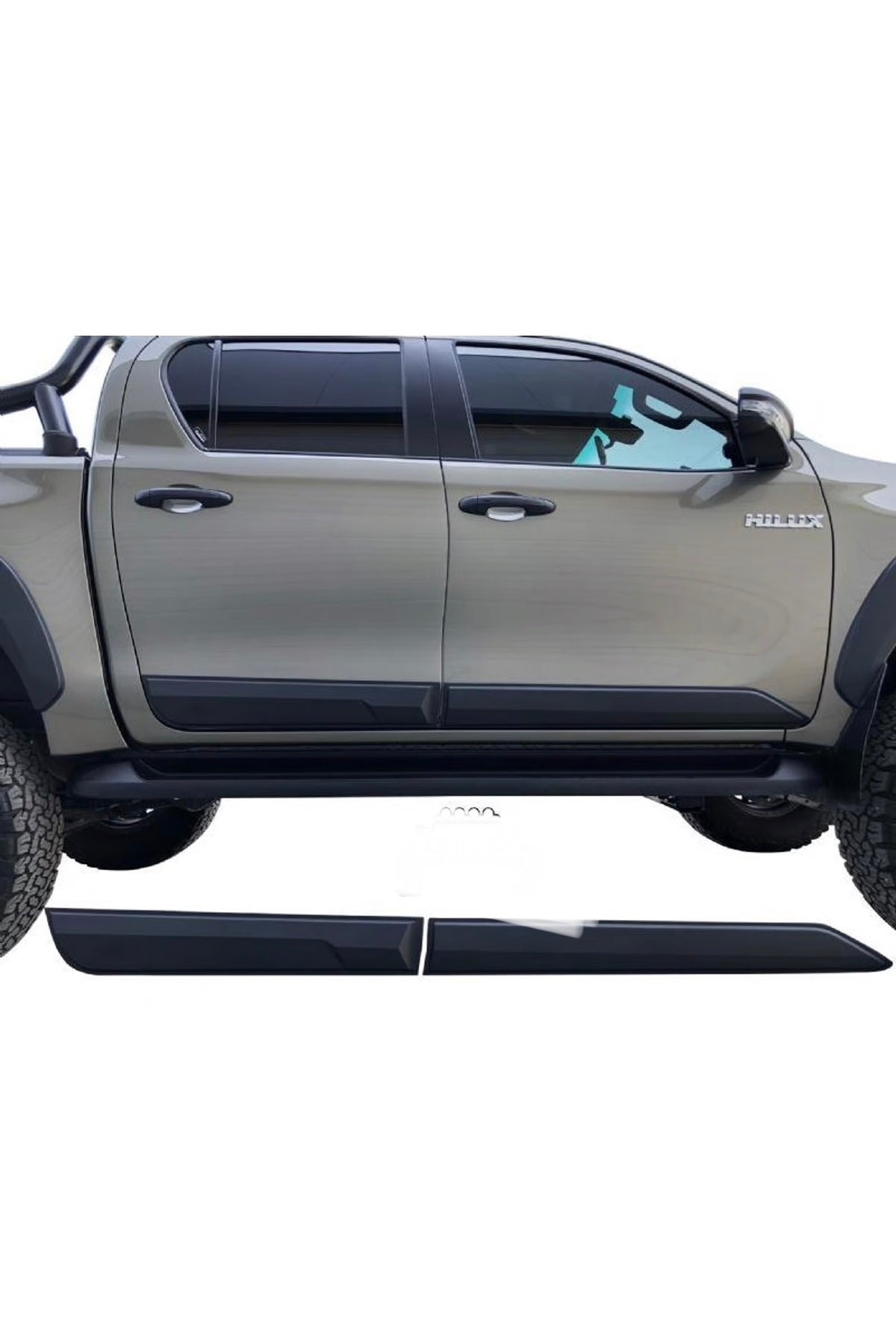 2015+ Toyota Hilux Slim Kapı Gövde Kaplama Kabartma