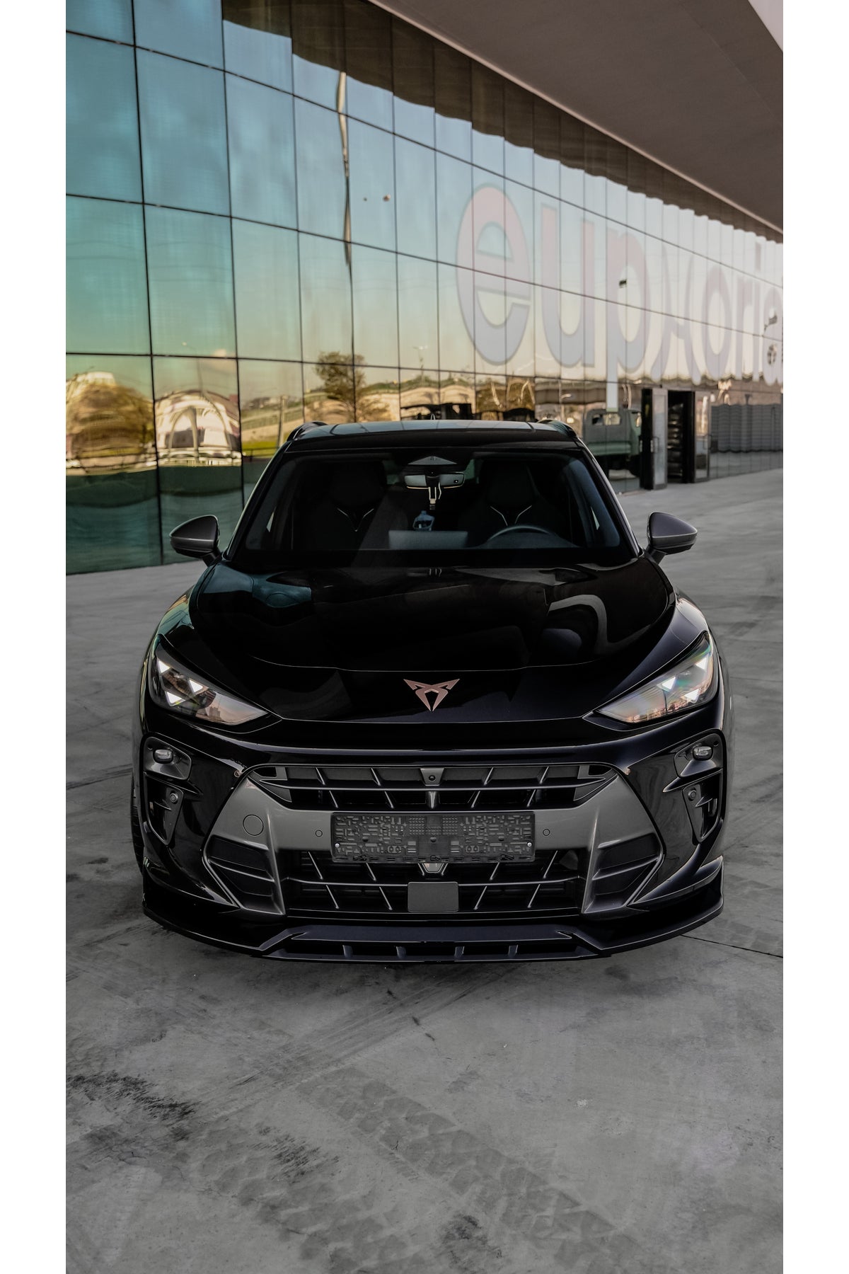 Cupra Terramar 2024+ Body Kit Seti (Ön Lip + Arka Difüzör + Yan Marşpiyel + Tavan Spoiler + Stop Üstü Spoiler + Flap) Piano Black - TMZ Garage