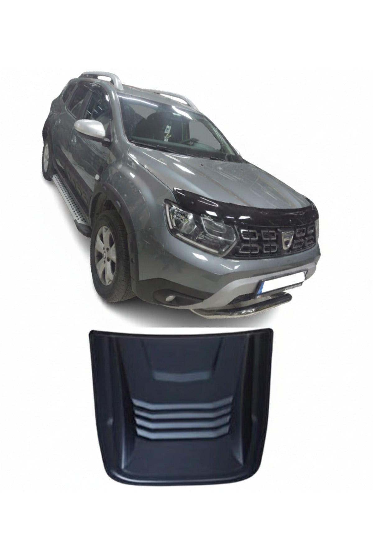 2010-2024 Dacia Duster Kaput Scoop Koruma Kaplama Kabartma