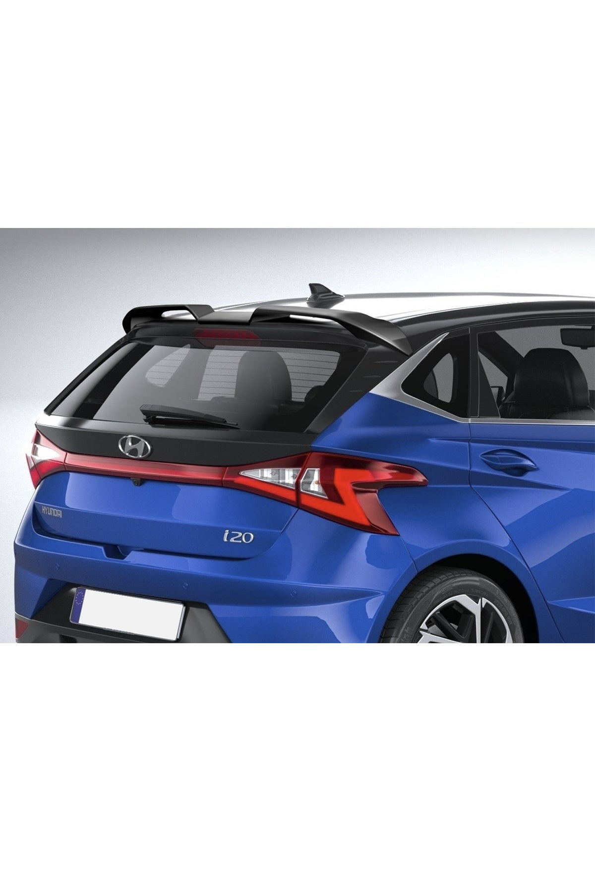 Hyundai I20 2020+ Oettinger Yarasa Arka Spoiler Bagaj Üstü Piano Black Parlak Siyah