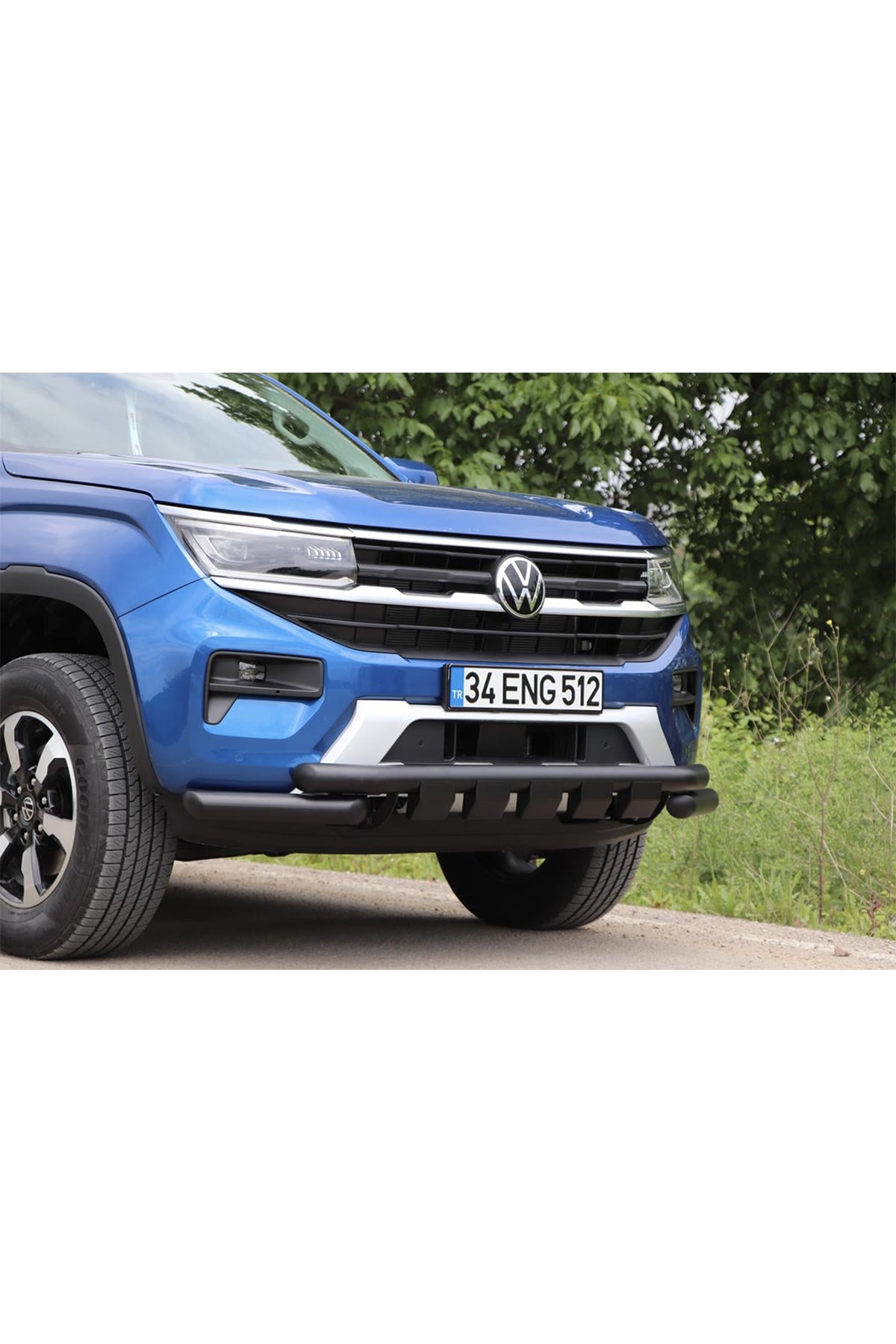 Volkswagen Amarok 2022+ Shark Ön Tampon Koruma Demiri | Ön Koruma Barı – Demir