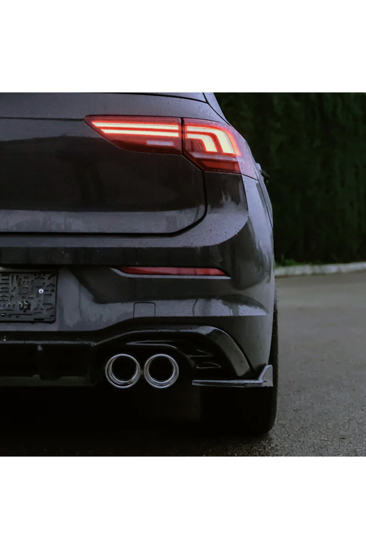 Volkswagen Golf 8 Standart Kasa (Life - Impression - Style) 2019+ Arka Flap Seti | Sportif Tampon Eki