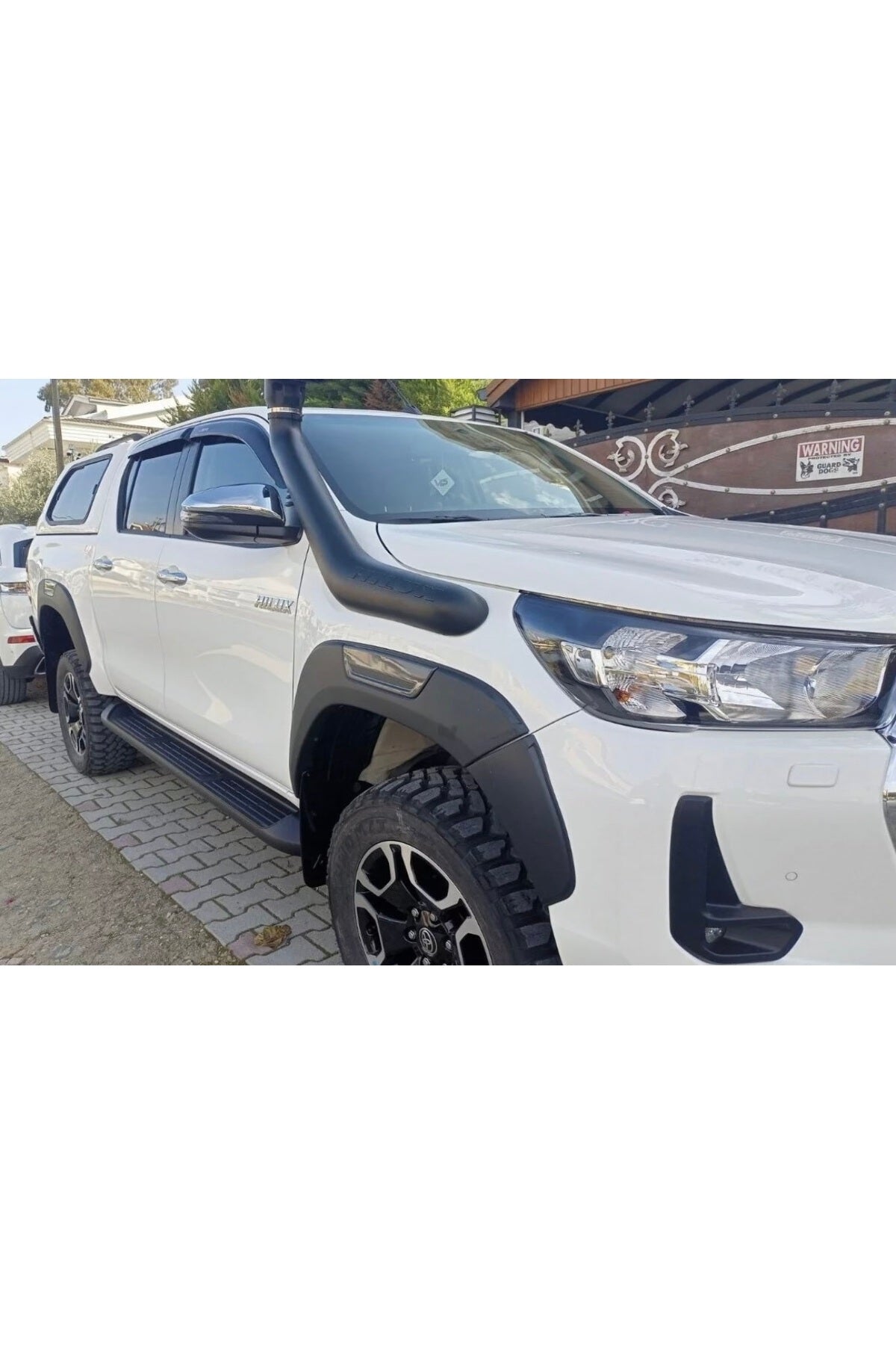 2021 Ve Üzeri Toyota Hilux Dodik Seti Çamurluk Kaplama Kabartma İthal Ürün