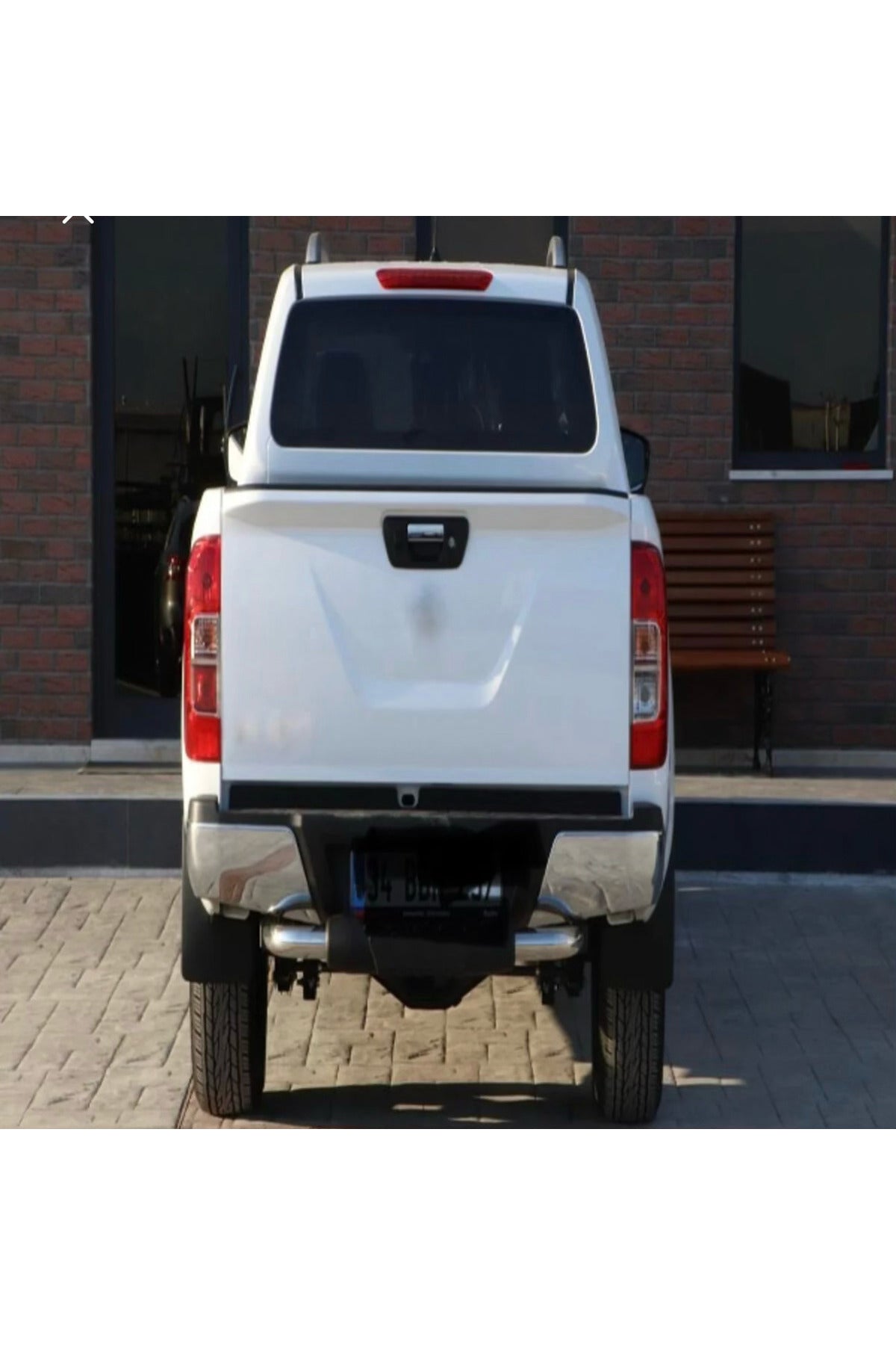 Tüm Nissan Navara Modelleriyle Uyumlu Arka Tampon Koruma Demiri Krom