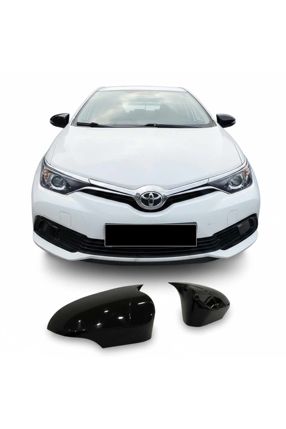 2013-2018 Toyota Corolla Batman Yarasa Ayna Kapağı Parlak Siyah | İthal | Birebir Uyum