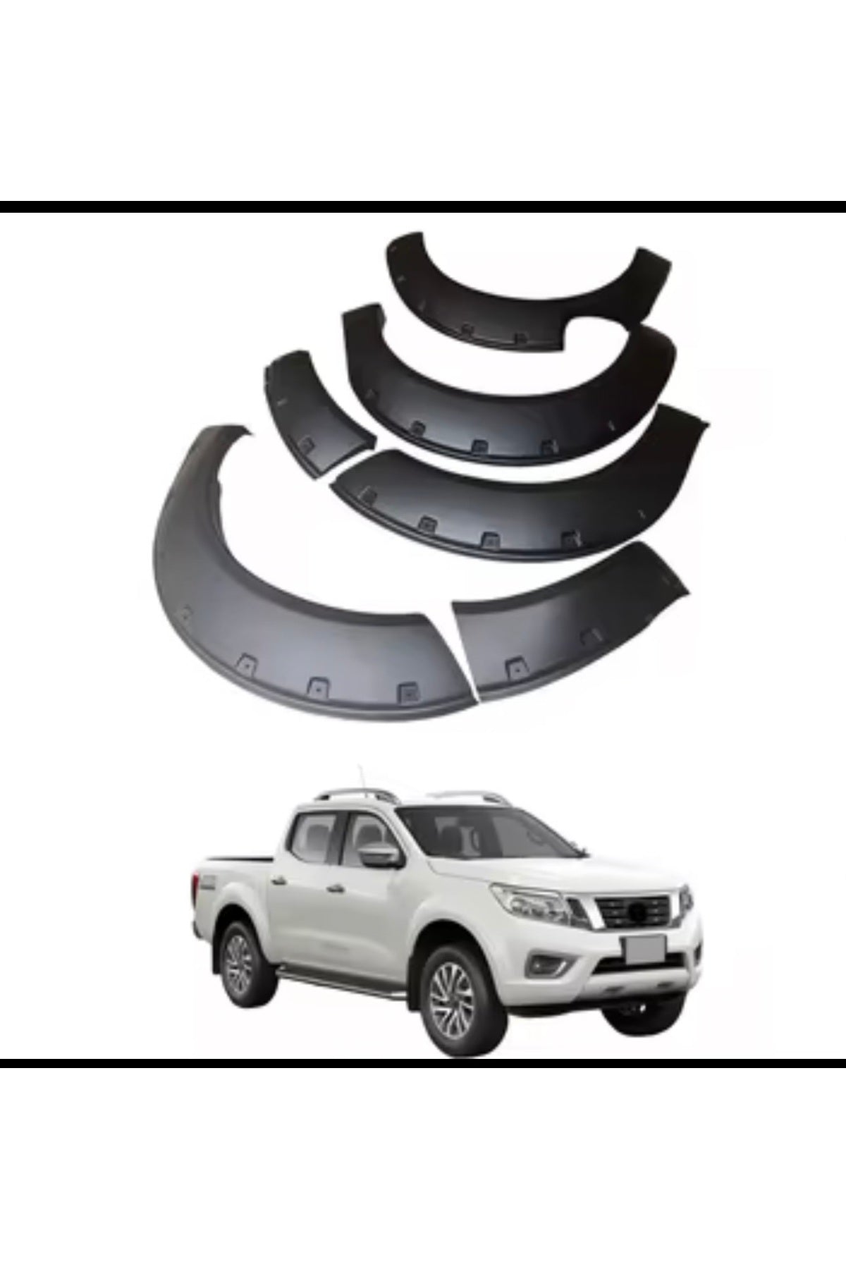 2015-2017 NİSSAN NAVARA TEK DEPO ÇAMURLUK DODİK SETİ VİDA GÖRÜNÜM İTHAL 6 PARÇA - TMZ Garage