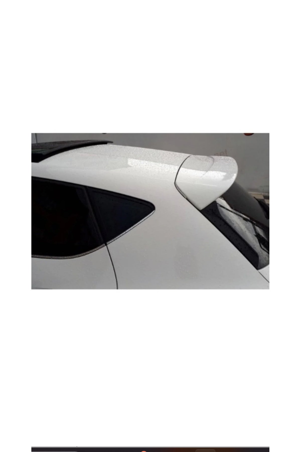 Seat Leon 2013+ Arka Spoiler | Plastik Boyalı Beyaz Bagaj Üstü Spoiler – Arka Üst Spoiler