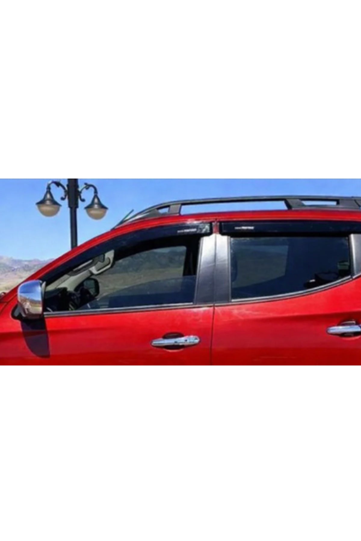 2015+ Toyota Hilux Siyah Falcon Tavan Çıtası Yapıştırma | Tam Uyum | Off-Road