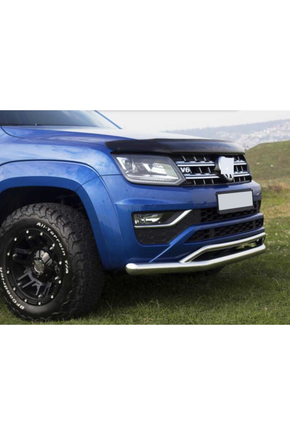 2010–2021 Volkswagen Amarok Ön Tampon Koruma Demiri İkili Krom