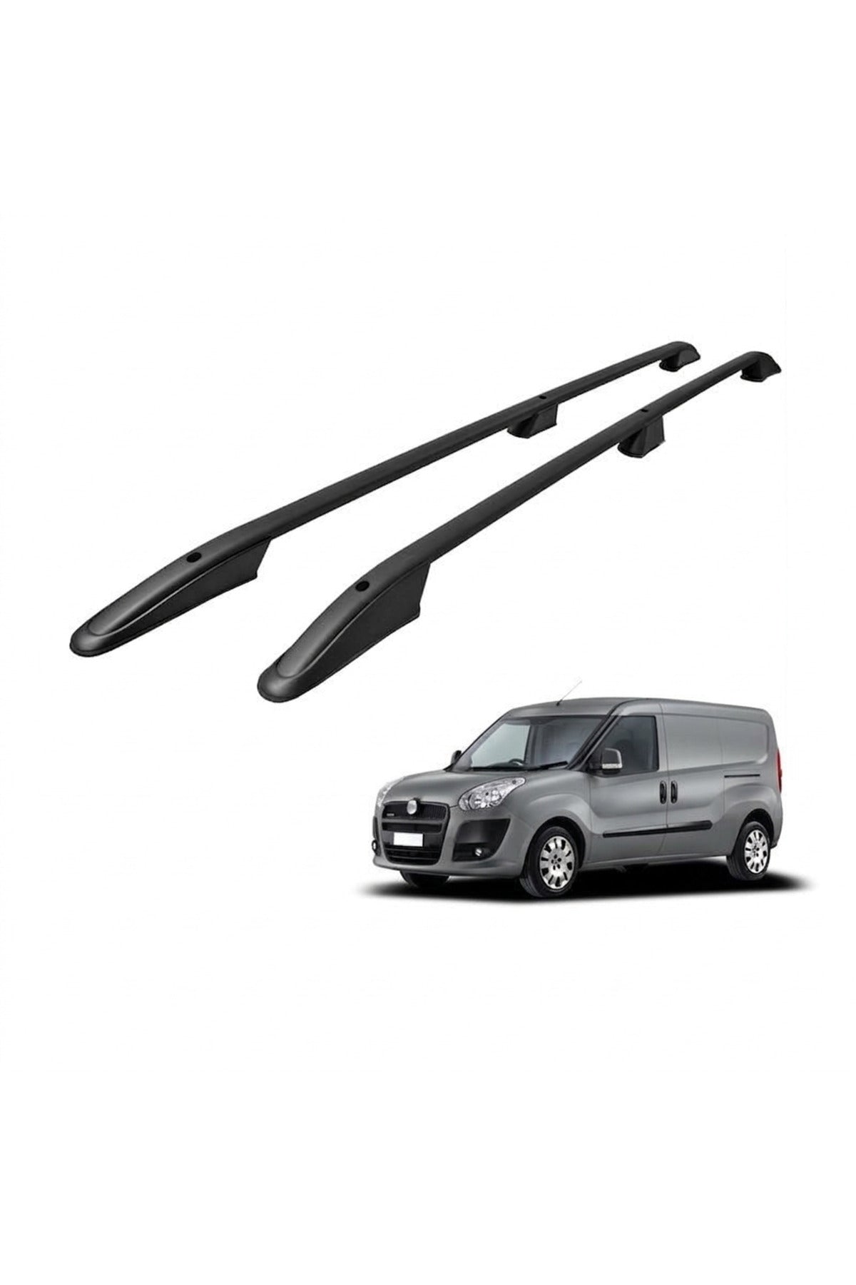 2010-2021 FİAT DOBLO MAXİ UZUN TAVAN ÇITASI SİYAH