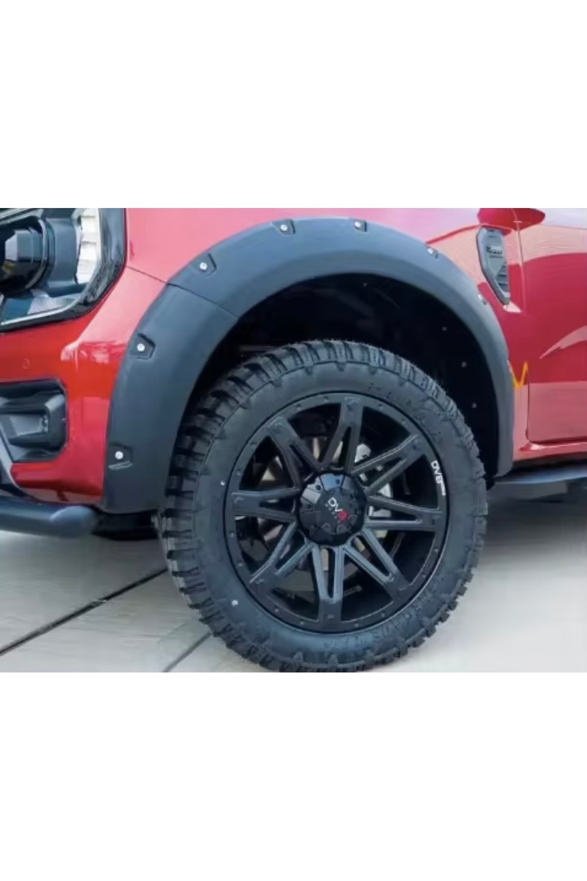 2023+ FORD RANGER T9 VİDA GÖRÜNÜM ÇAMURLUK DODİK KAPLAMA KABARTMA 6 PARÇA İTHAL ÜRÜN - TMZ Garage