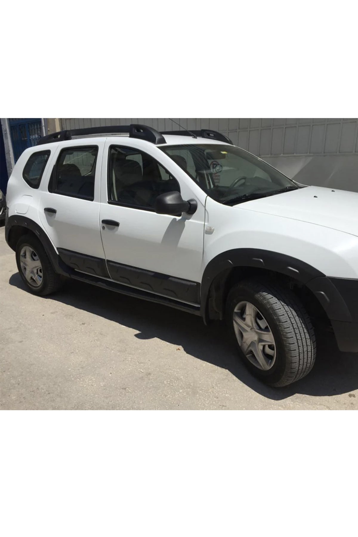2010-2017 Dacia Duster Damalı Dodik Kapı Kaplama Kabartma Seti 12 Parça Damalı