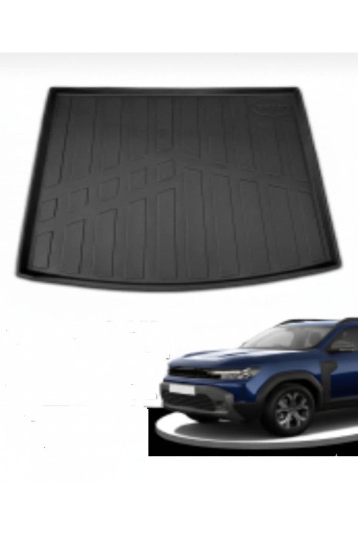 2025+ Yeni̇ Renault Duster 4X4 Bagaj Havuzu 3D