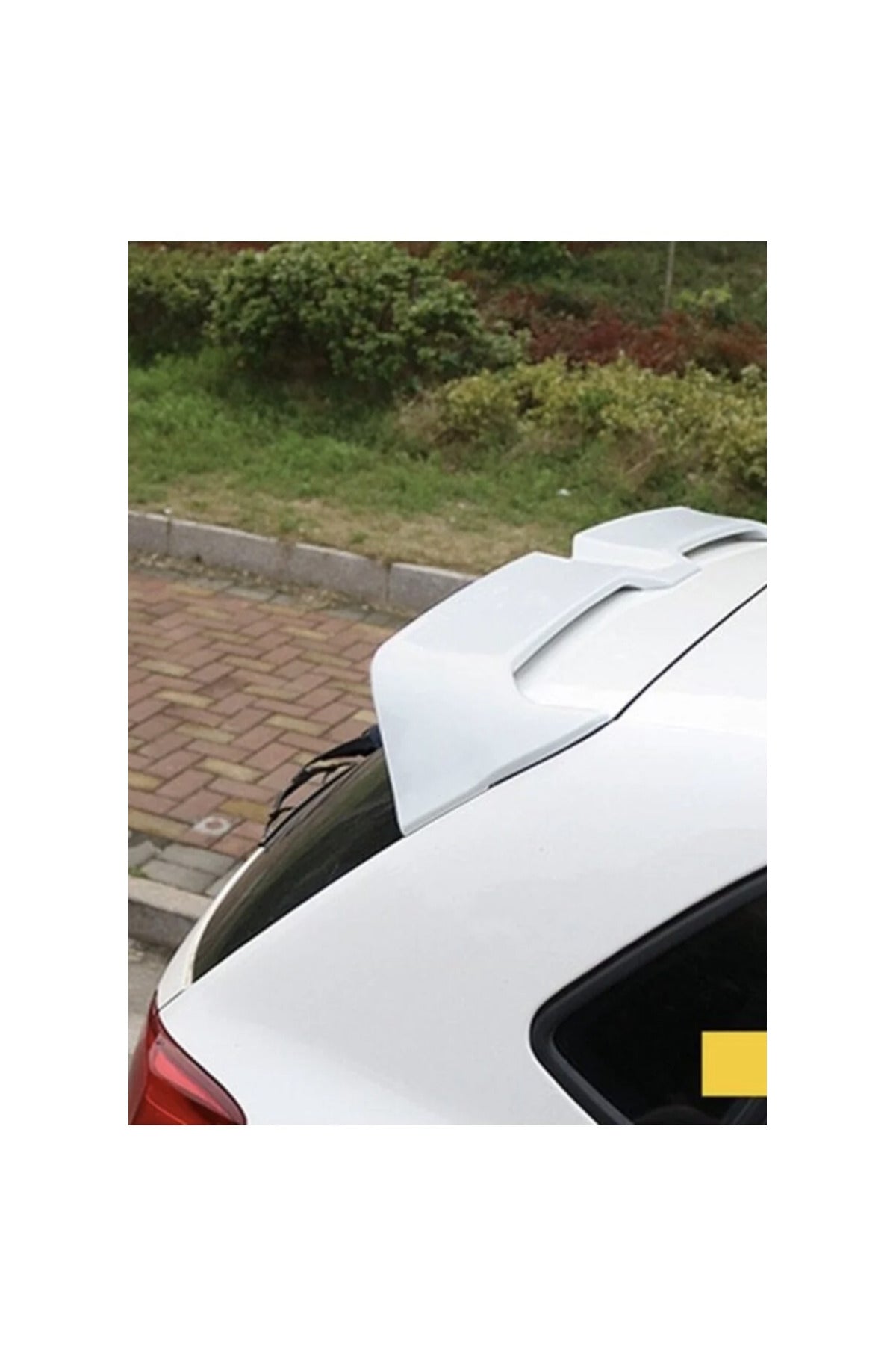 Volkswagen Polo 2009-2017 Oettinger Spoiler | Boyalı Beyaz Bagaj Üstü Spoiler – Arka Üst Spoiler