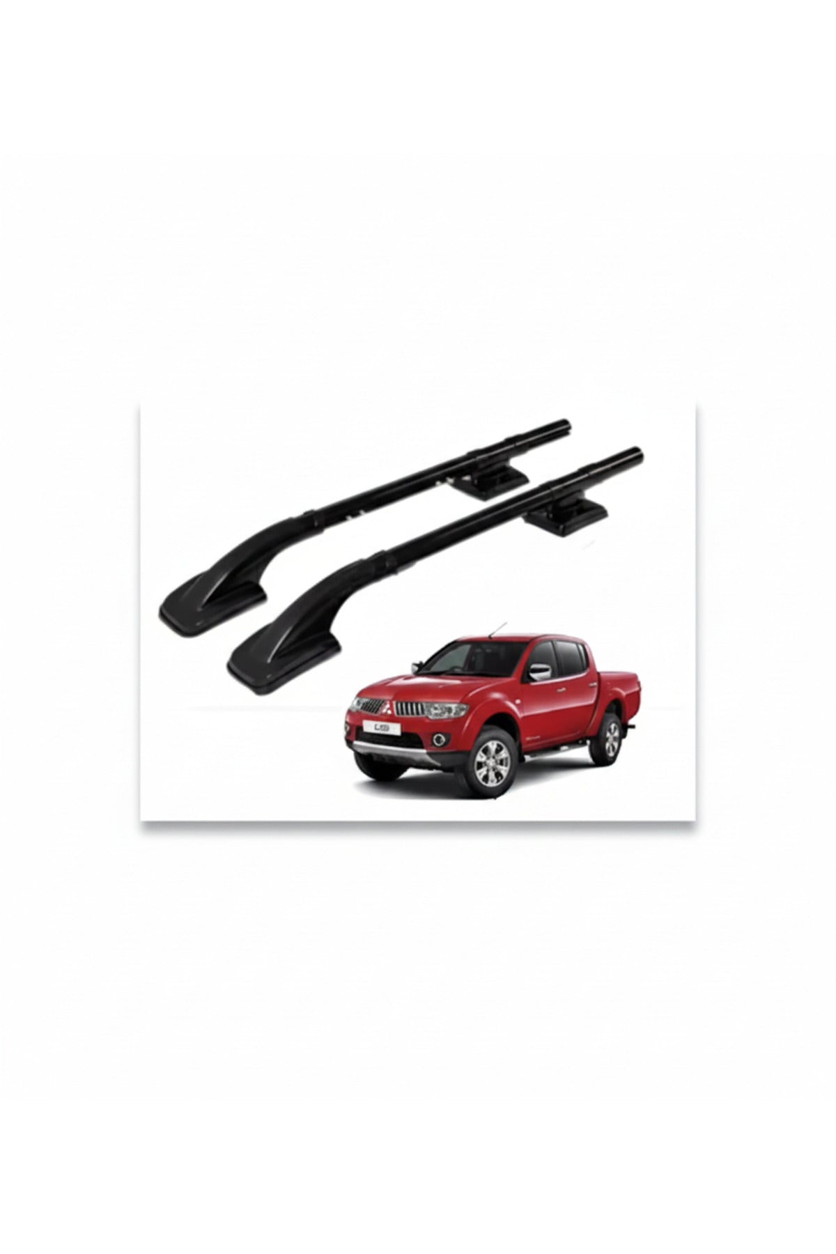 Tüm Pick-Up Modellerine Uygun Boru Tavan Çıtası | Siyah Tavan Çıtası Seti (Yapıştırma Montaj)