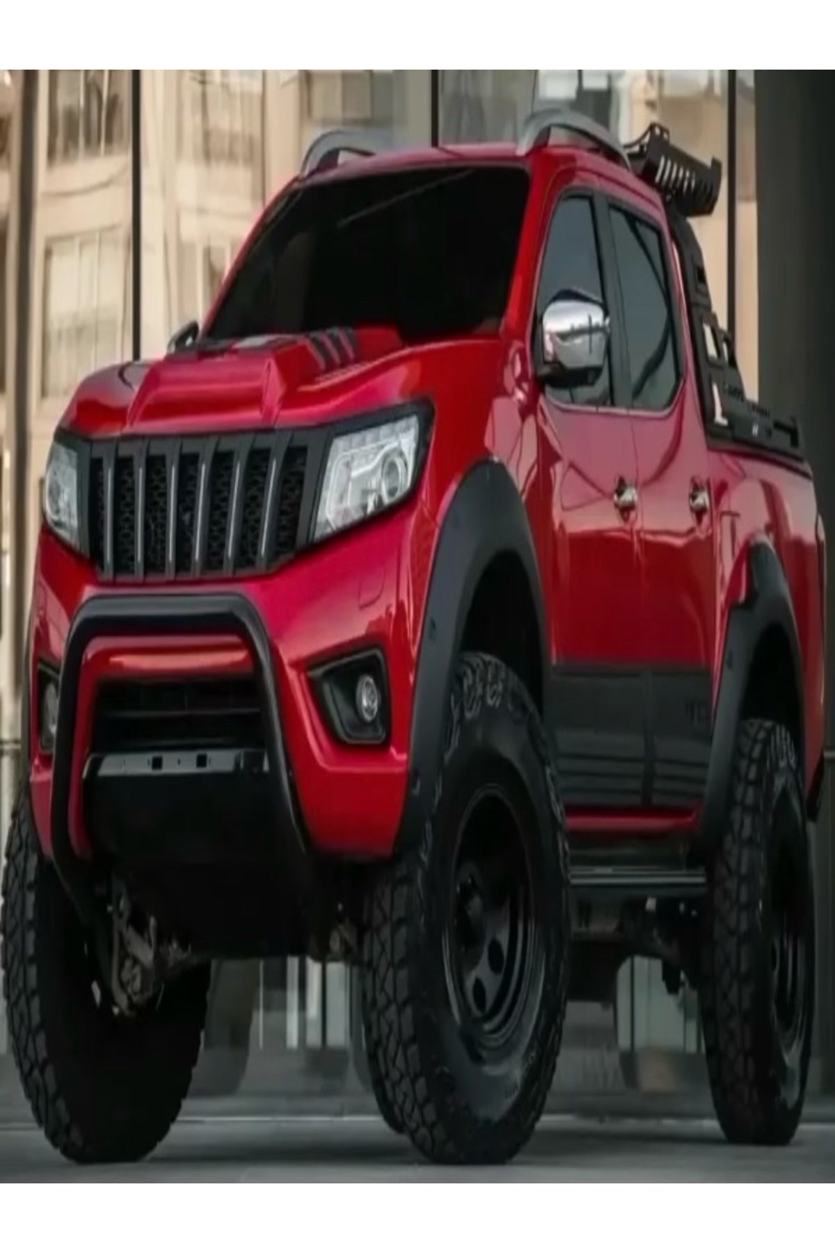2015+ Üzeri Uyumlu Nissan Navara Np300 Kapı Gövde Kaplama Kabartma (Navara Yazılı)