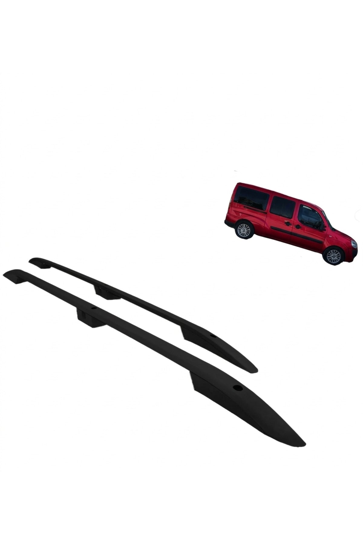 2010-2021 FİAT DOBLO MAXİ UZUN TAVAN ÇITASI SİYAH
