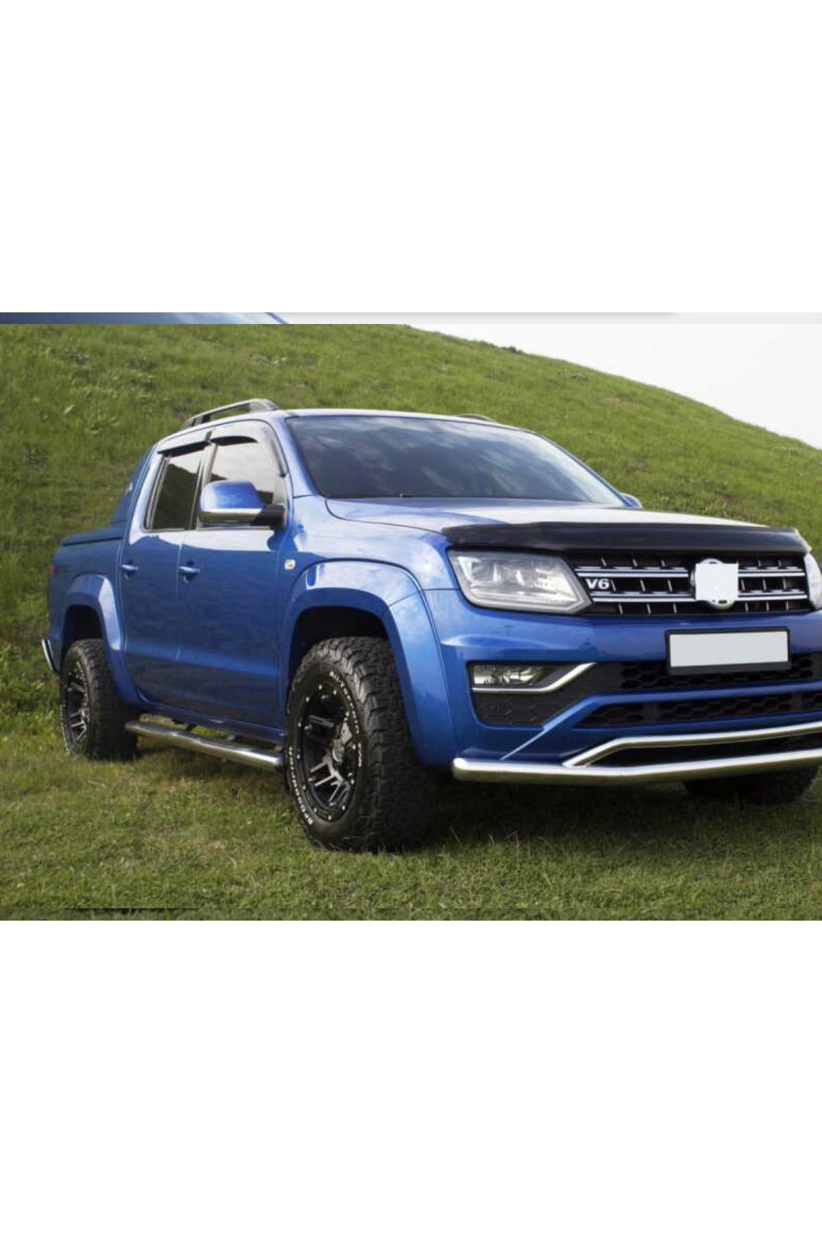 2010–2021 Volkswagen Amarok Ön Tampon Koruma Demiri İkili Krom