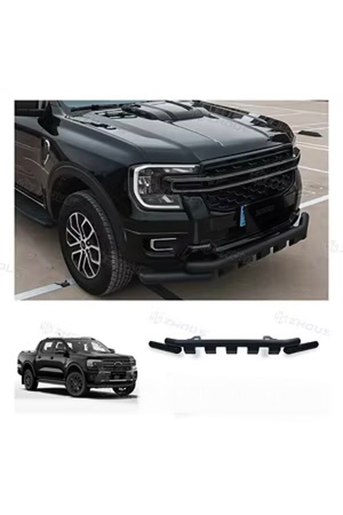 Ford Ranger T9 Ön Koruma Demiri Shark 2022+