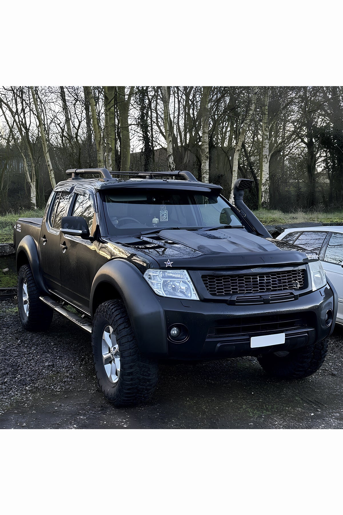 2005-2010 Nissan Navara Scoop Kaput Kaplama Kabartma