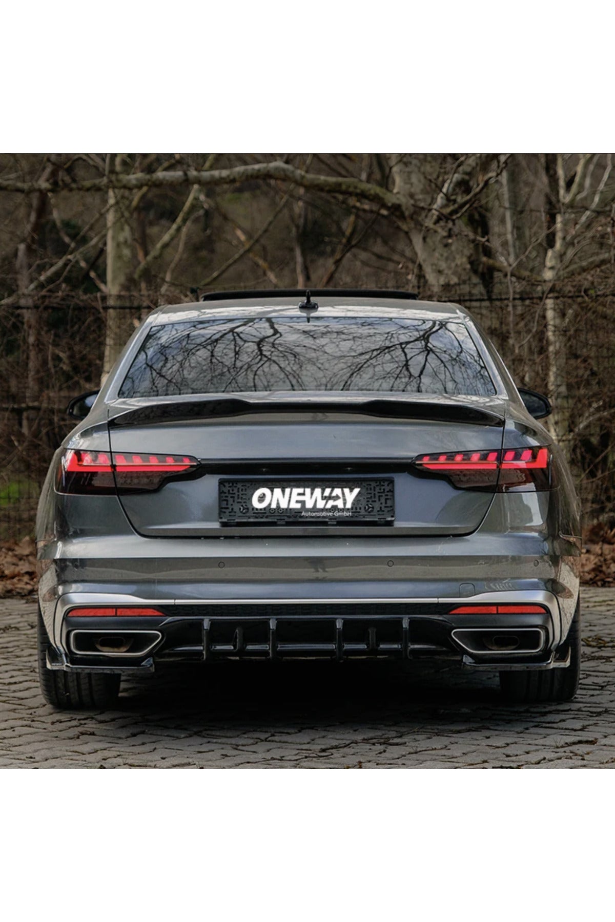 Audi A4 B9 S-Line 2019-2024 Arka Flap Seti | Sportif Tampon Eki & Agresif Görünüm