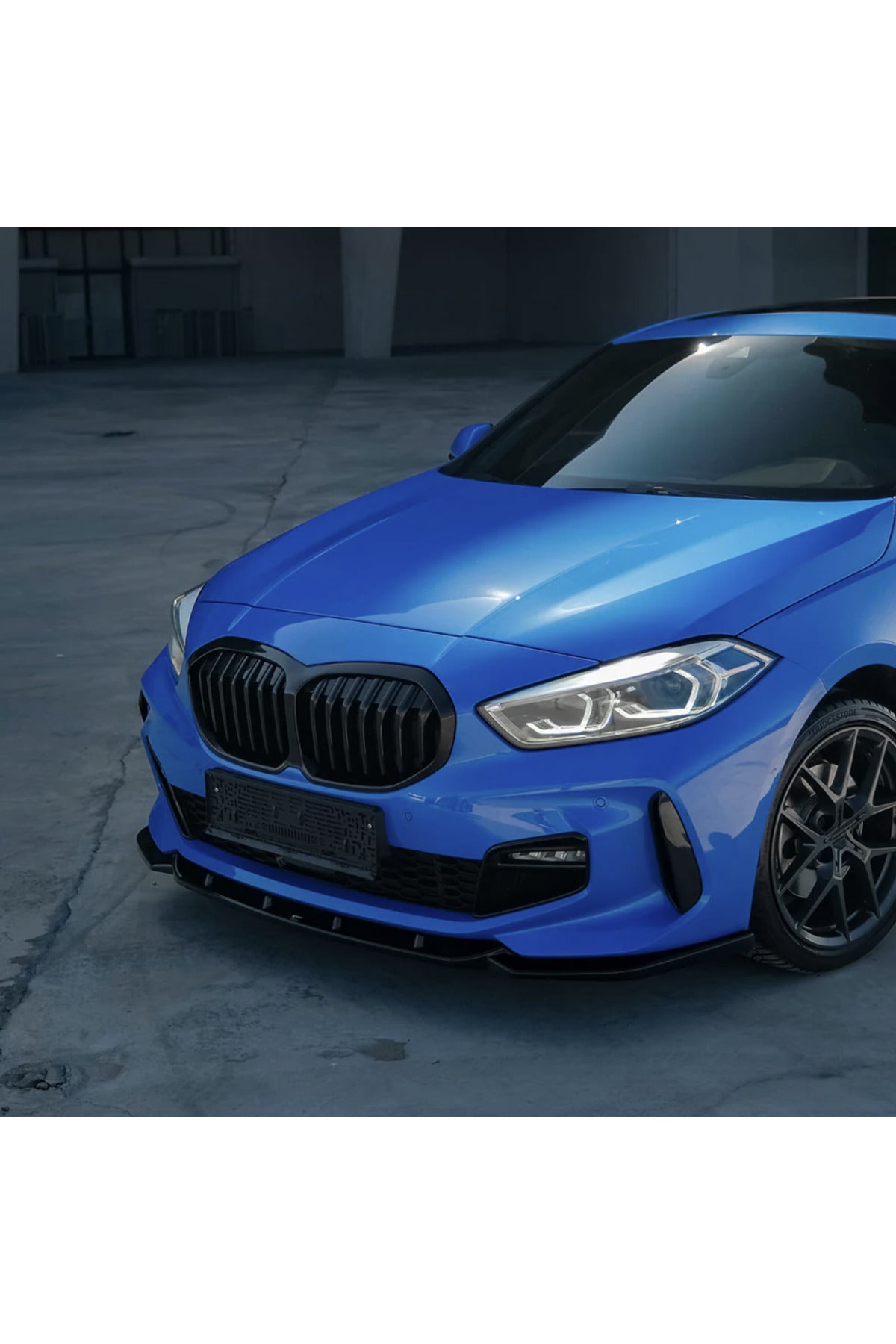 BMW 1 Serisi F40 2019-2024 M Paket Ön Lip Piano Black Ön Tampon Alt Eki