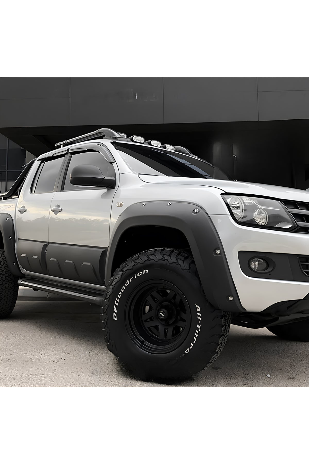 2010-2016 Volkswagen Amarok Çamurluk Dodik 5.3 Çıkıntılı Kabartma Kaplama Koruma Vida Görünümlü