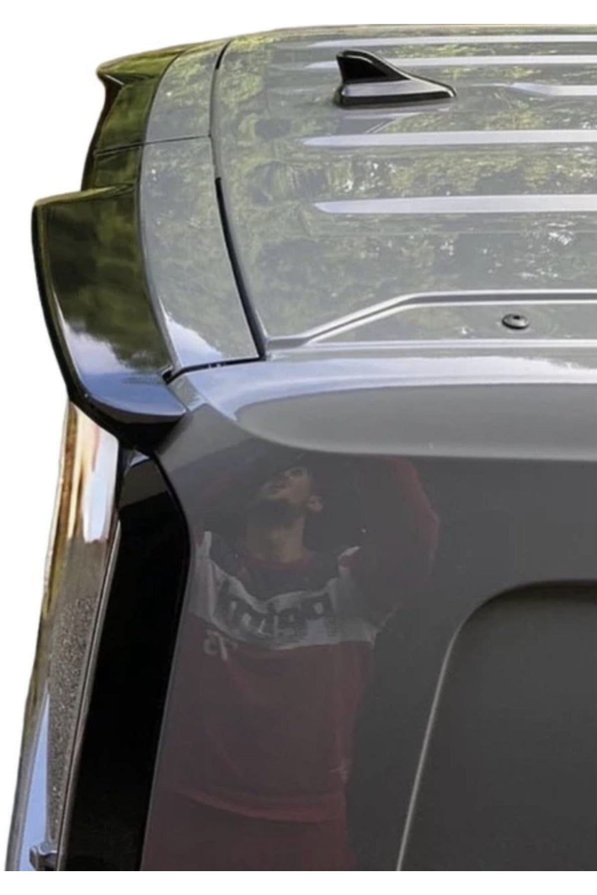 Volkswagen Caddy 2021+ Piano Black Arka Spoiler | Tek Kapı Uyumlu Bagaj Üstü Spoiler – Parlak Siyah