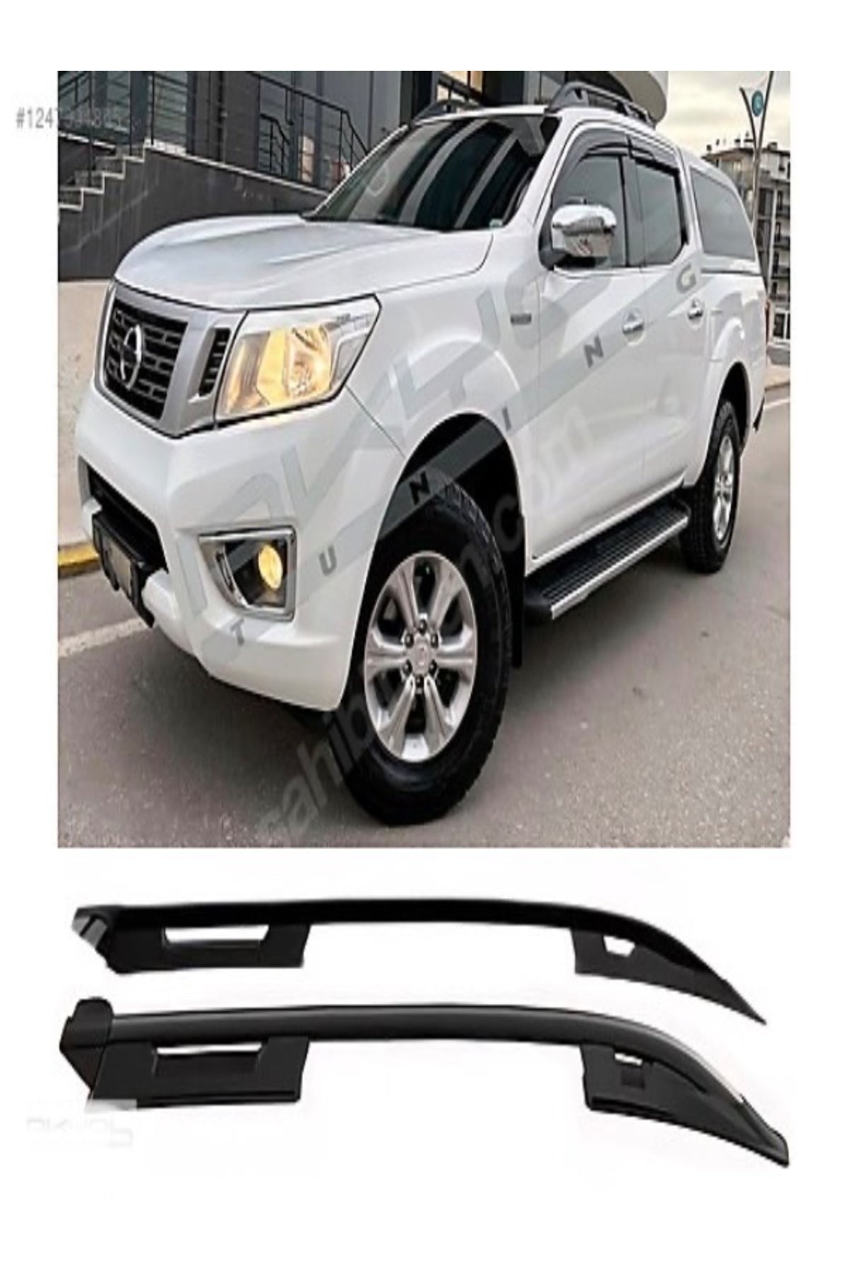 2015+ Nissan Navara Falcon Tavan Çıtası Siyah
