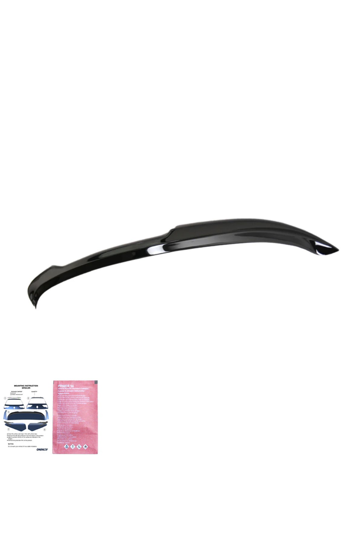 Volkswagen Golf 8 R-Line 2020+ Spoiler Piano Black Bagaj Üstü Spoiler Eki