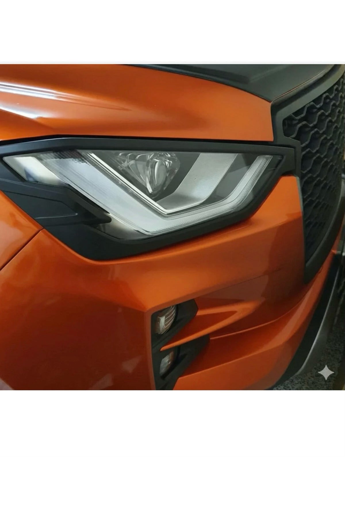 2021+ Isuzu D-Max Far Koruma Çerçevesi Siyah