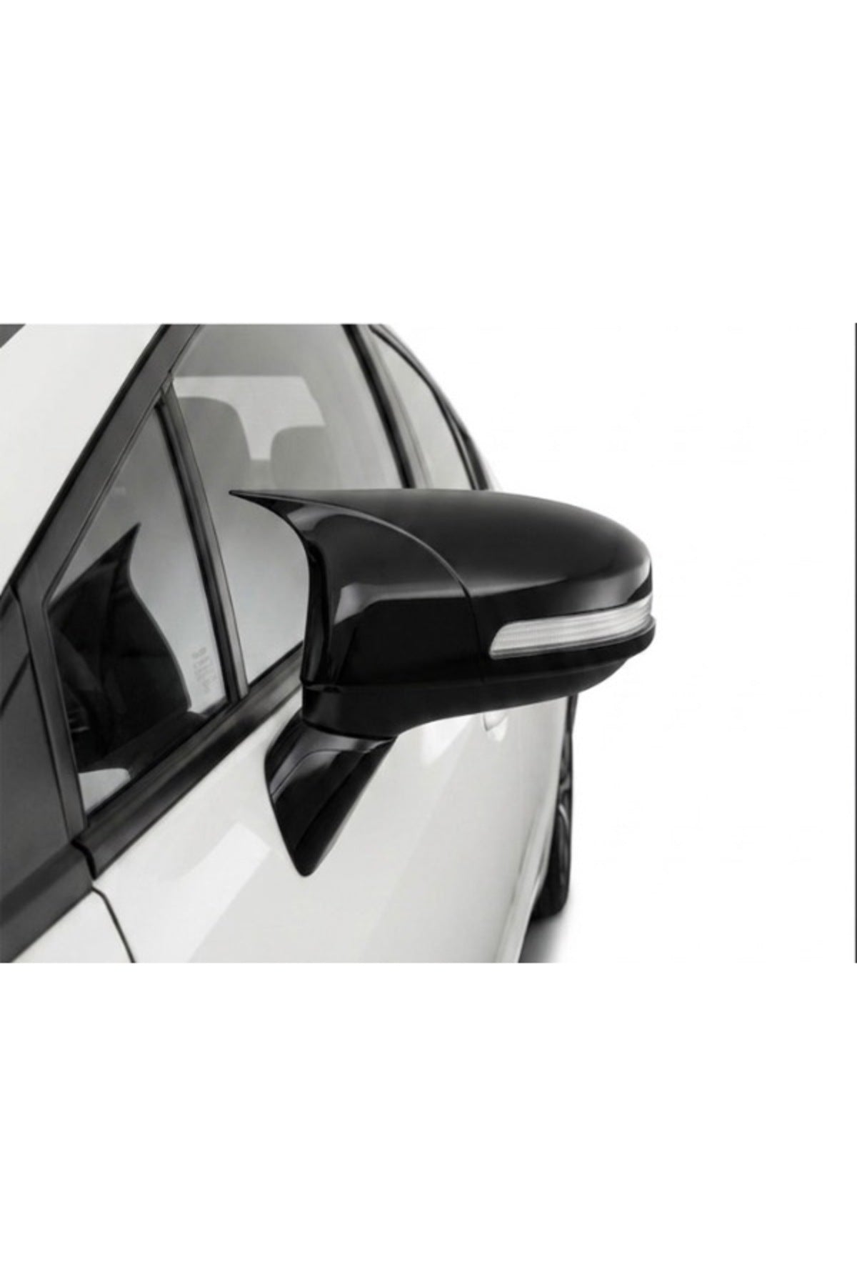 2006-2011 HONDA CİVİC FD6 BATMAN YARASA AYNA KAPAĞI PARLAK SİYAH