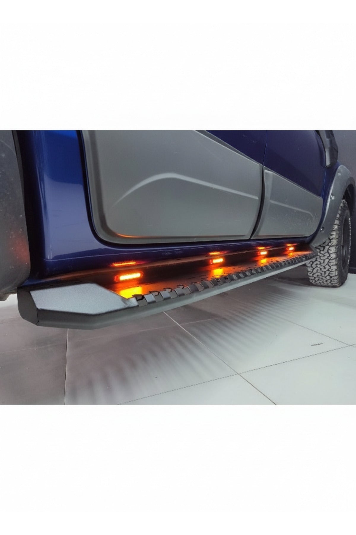 2018 Ve Üzeri̇ Uyumlu Ssangyong Grand Musso Off Road Demi̇r Yan Basamak Ledli̇