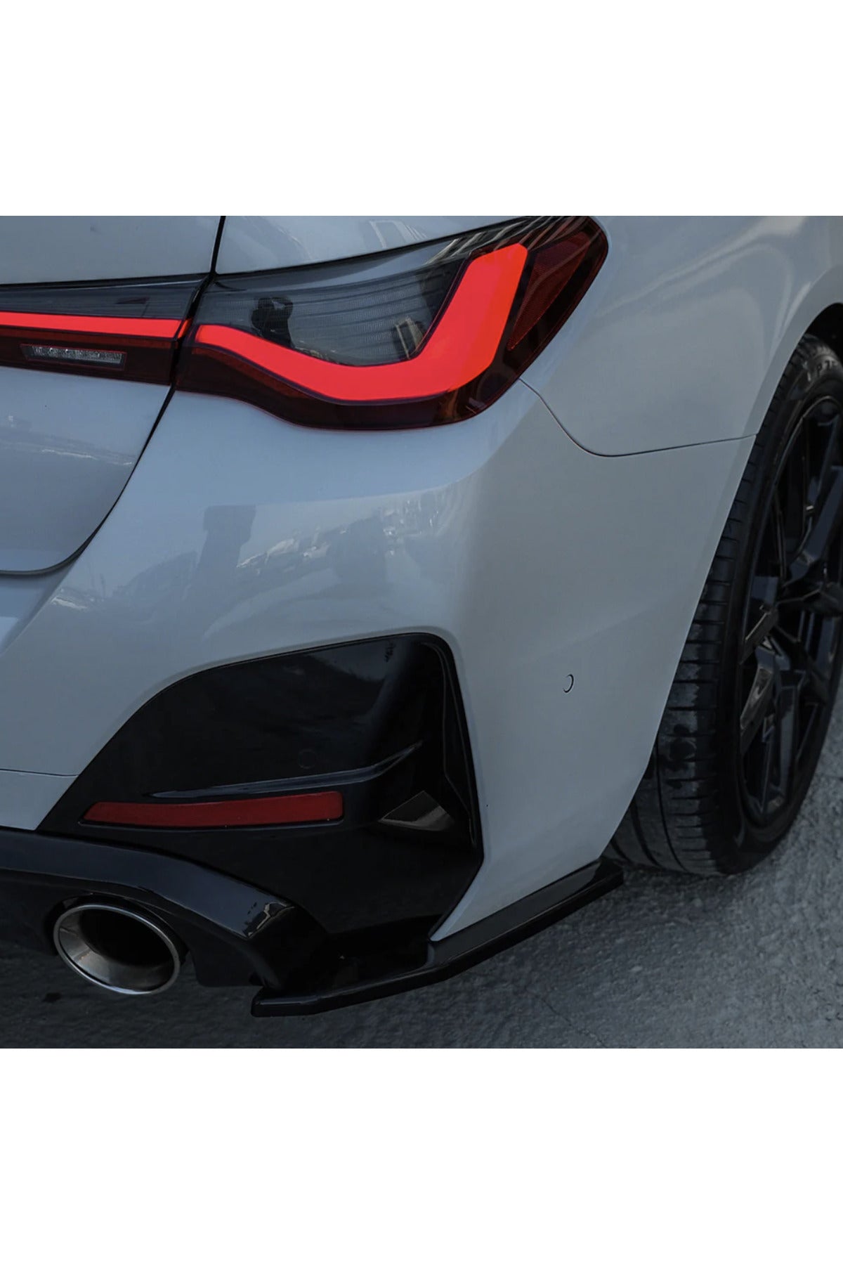 BMW 4 Serisi Gran Coupe G26 Arka Difüzör & Flap Seti | M Sport Uyumlu Agresif Tasarım