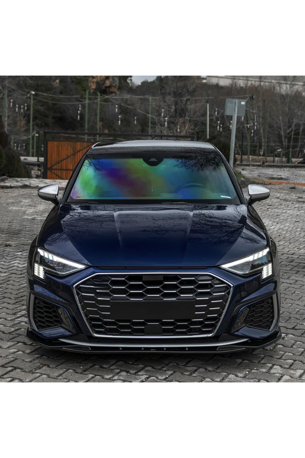 Audi A3 S-Line / S3 2020-2024 Ön Lip Piano Black Ön Tampon Alt Eki